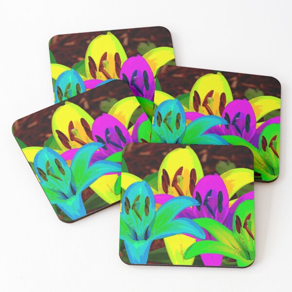 Item preview, Multi-colored Day Lilies designed and sold by BostonArcImage.