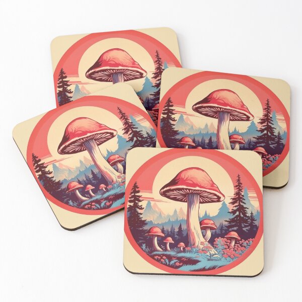 Item preview, Circle Mushroom Logo 1 designed and sold by keenaesthetic.