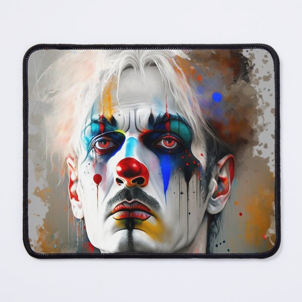 Item preview, sad clown designed and sold by Cylevieart.