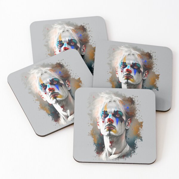 Item preview, sad clown designed and sold by Cylevieart.