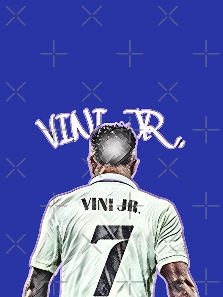 Vini Jr. - Real Madrid number 7 Poster for Sale by footballrb