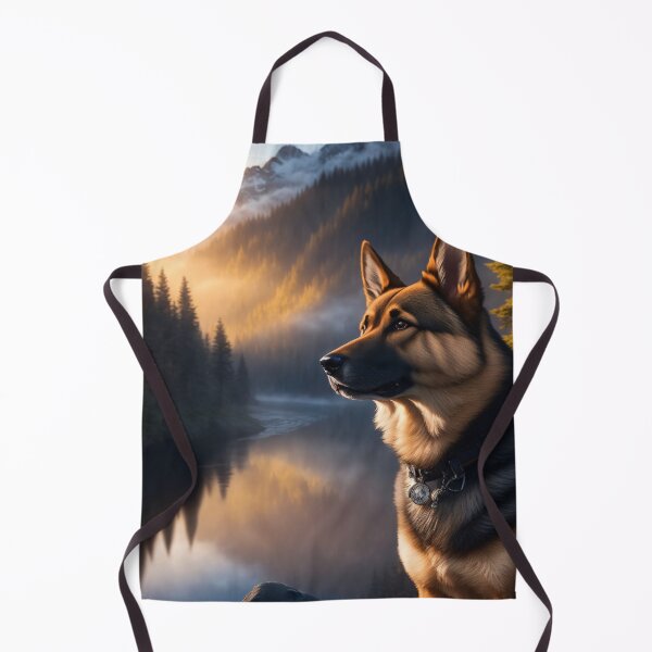 Item preview, German Shepherd in Fantasy World designed and sold by SereneMuses.