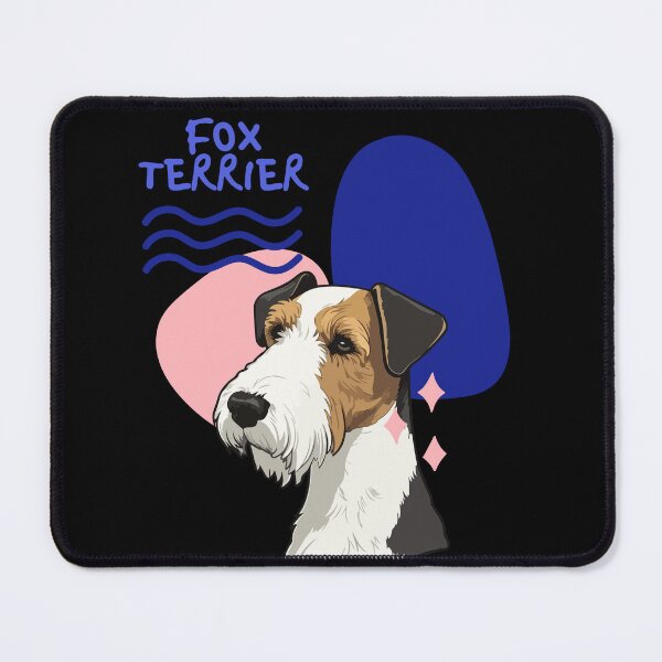 Item preview, Fox terrier designed and sold by HappyKennelClub.