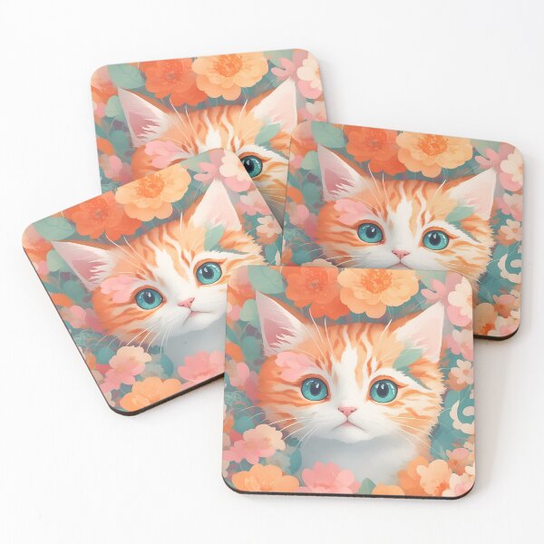Item preview, Feline Blossoms designed and sold by fa2pinho.