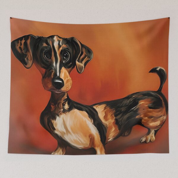 Item preview, Dougie the dachshund  designed and sold by Glenbobagins.