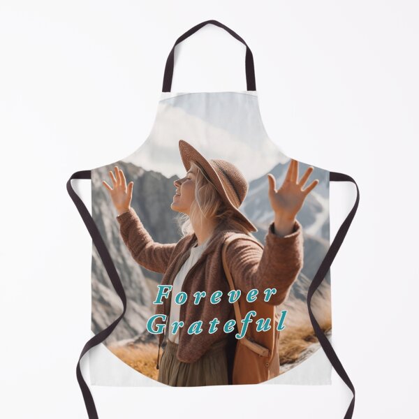 Item preview, Forever Grateful Woman Praising God on the mountain tops designed and sold by Storm20k.
