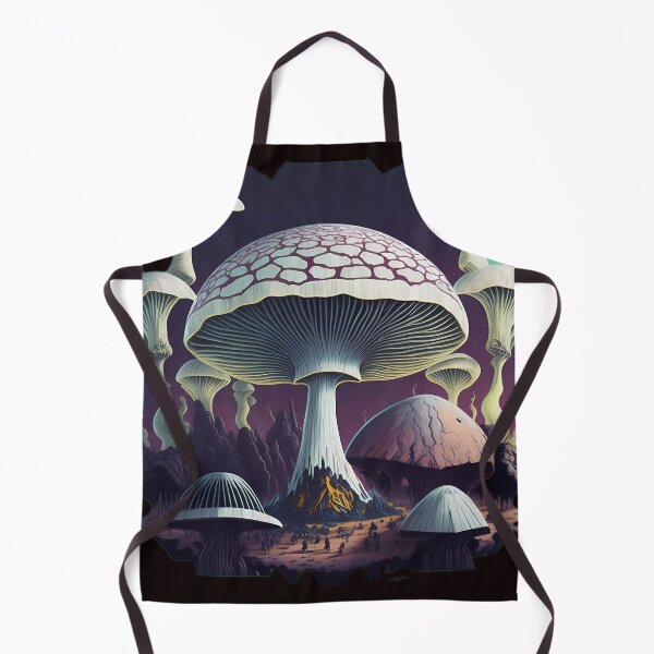 Item preview, "Amanita Virosa Ghostly Mirage" / designed and sold by Transelasticart.