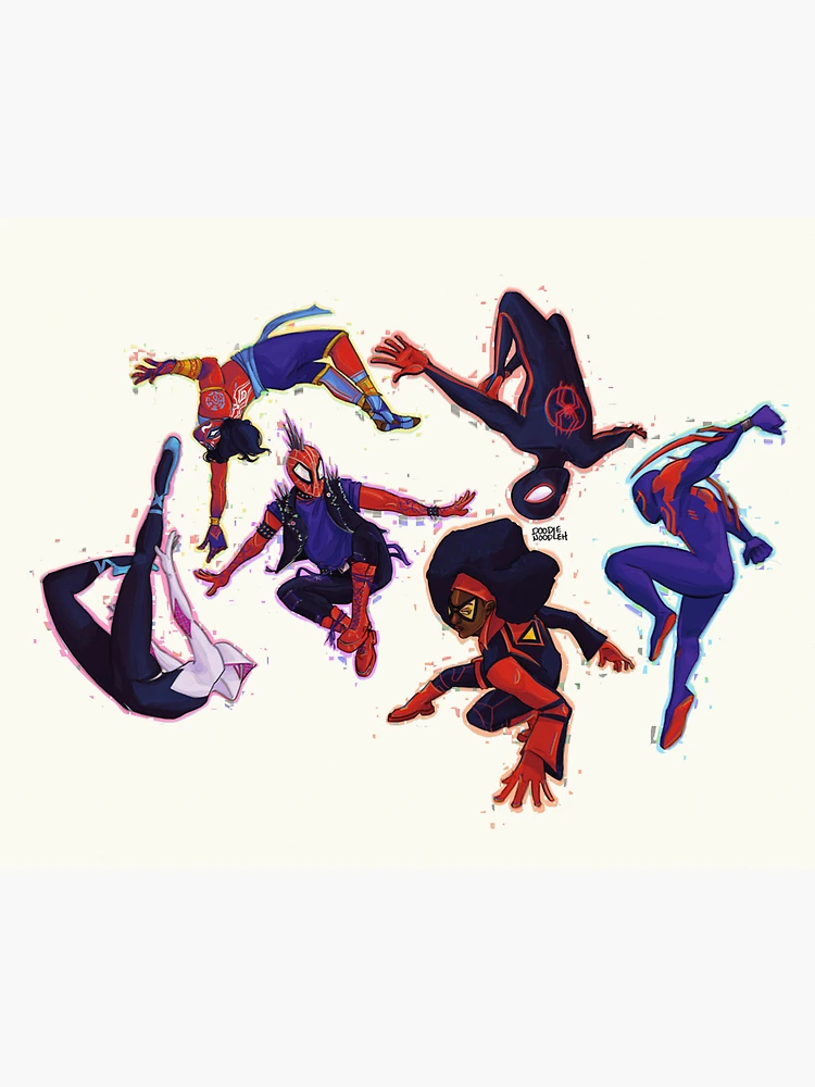 Spider-man Across the Spiderverse Kandi Bracelets Marvel Miles Morales Gwen  Stacy Peter Parker Miguel Ohara Spiderpunk Hobie Pativr 