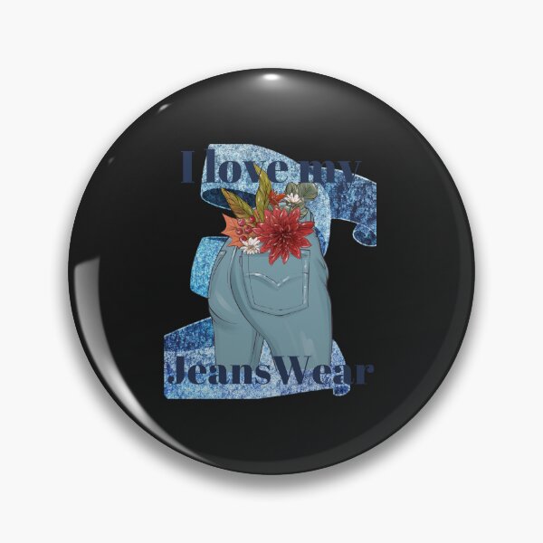 Aperçu de l'œuvre J'aime mes jeans créée et vendue par BrookProject.
