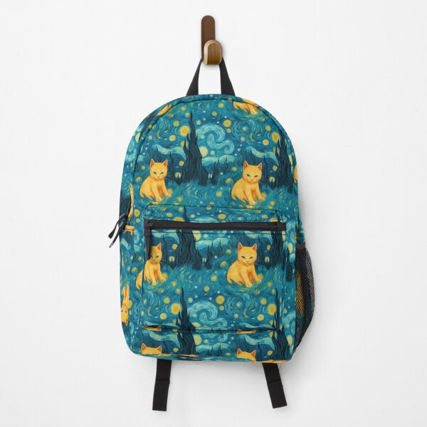 Artikelvorschau, Van Gogh-inspiriertes Baby-Katzen-Gemälde entworfen und verkauft von gleemrr.