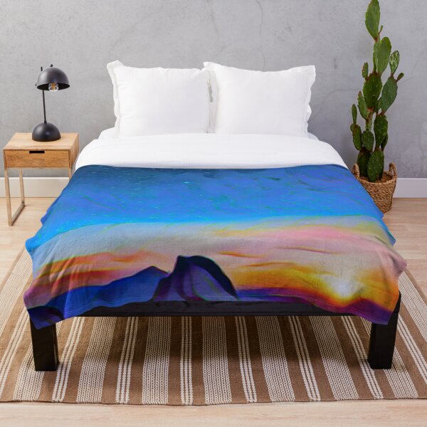 Item preview, Cielo nocturno con montañas nevadas designed and sold by MYSLc.