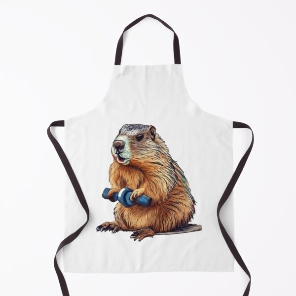Item preview, Groundhog brown lifting dumbbells designed and sold by GroundhogMs.