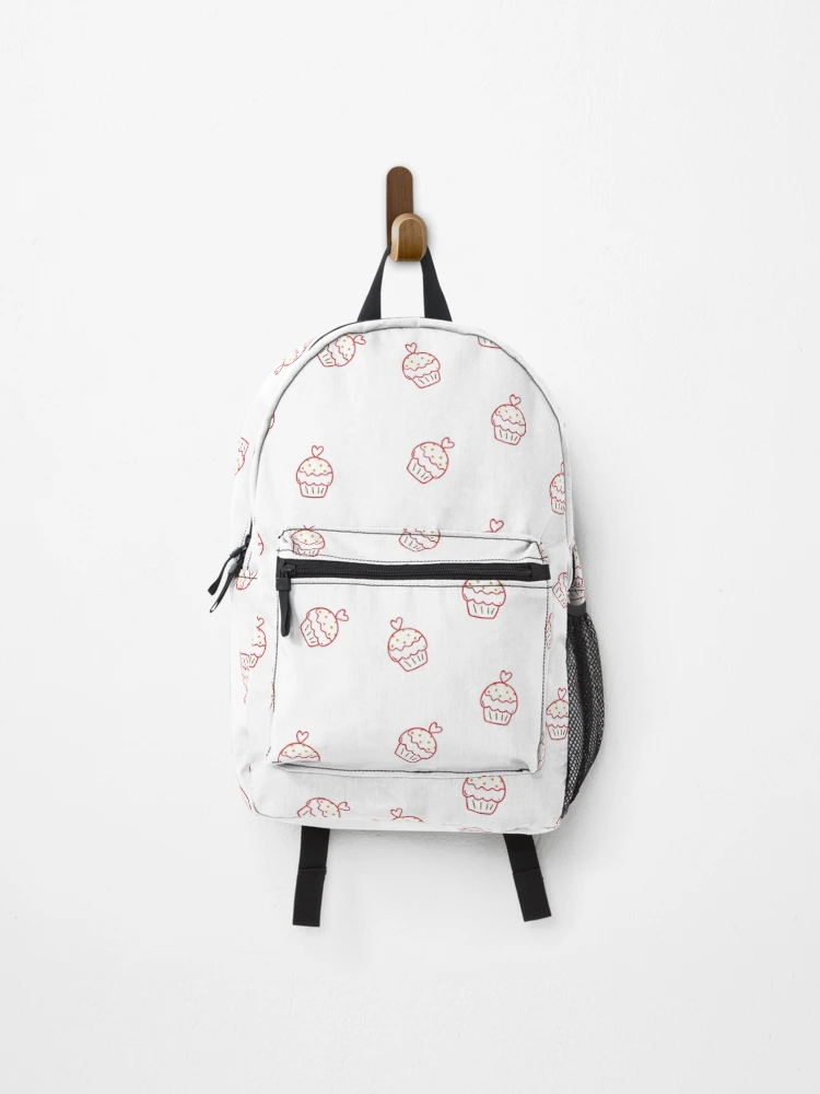 Thumbnail 1 of 3, Backpack, CupCake Pattern designed and sold by MadeOnDesign.