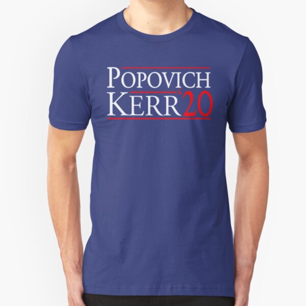 Gregg Charles Popovich for President Slim Fit T-Shirt