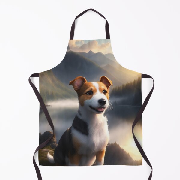 Item preview, Jack Russell Terrier in Fantasy World designed and sold by SereneMuses.