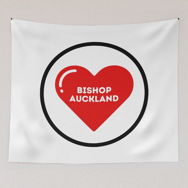 Item preview, I love Bishop Auckland designed and sold by Kevin Sugrue.