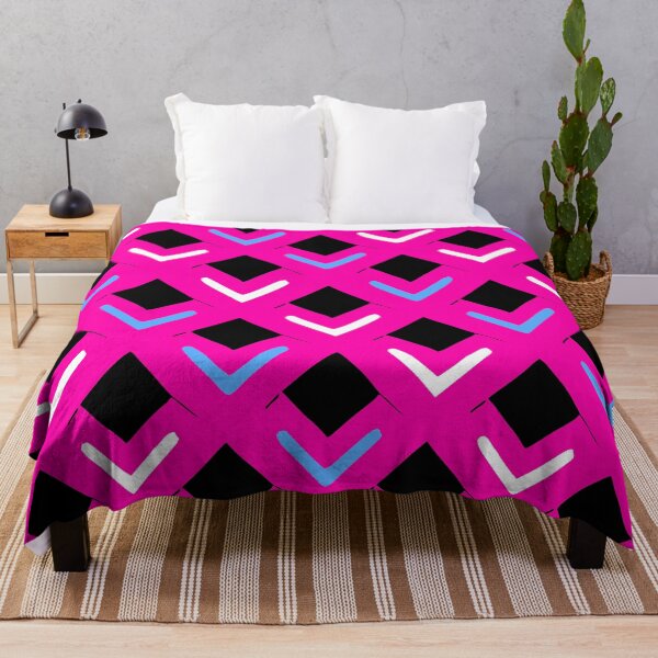 Item preview, Pink and Black Squares designed and sold by Lois Eastlund.