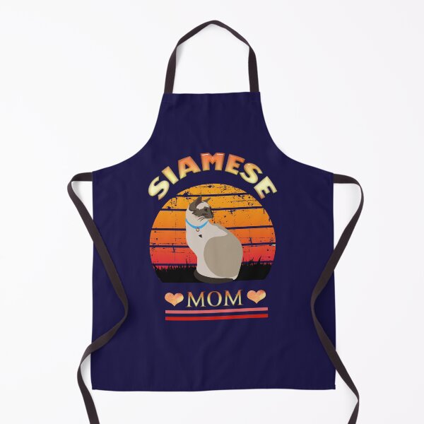 Item preview, Siamese cat mom retro vintage designed and sold by Fateh-Kro ⭐⭐⭐⭐⭐.