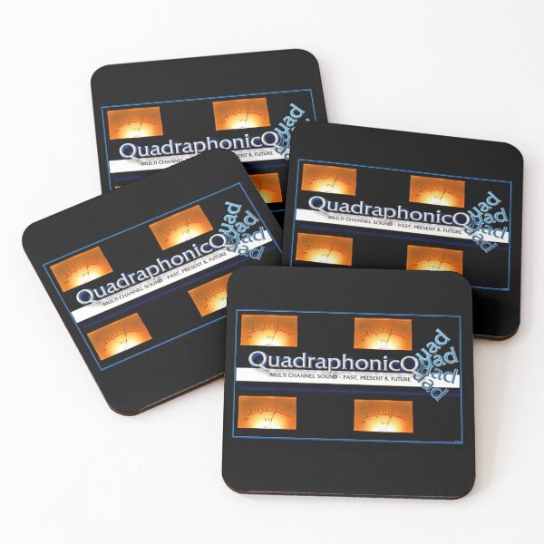 Item preview, Quadraphonic Quad Forum Shirt with yellow VU meters designed and sold by empanadilla.
