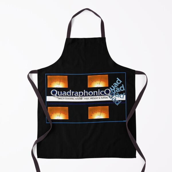 Item preview, Quadraphonic Quad Forum Shirt with yellow VU meters designed and sold by empanadilla.