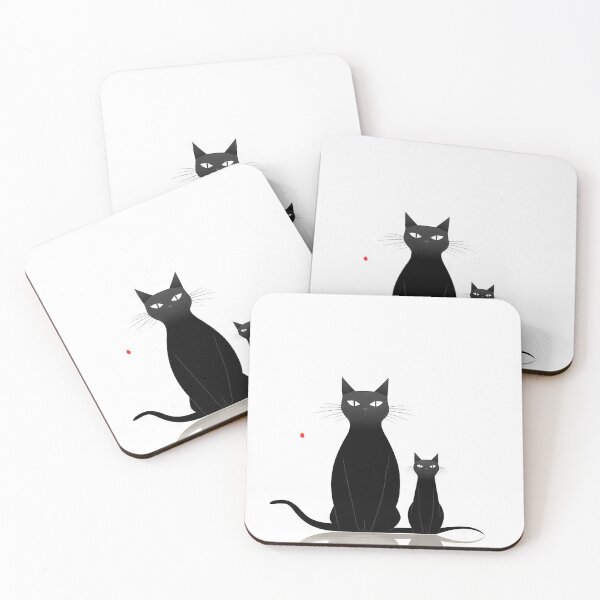 Item preview, Minimalist Cats: Aesthetic of Dark Humor designed and sold by Piotrek0001.