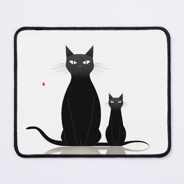 Item preview, Minimalist Cats: Aesthetic of Dark Humor designed and sold by Piotrek0001.