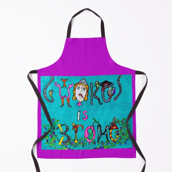 Item preview, woke is broke designed and sold by tracey jacobson.