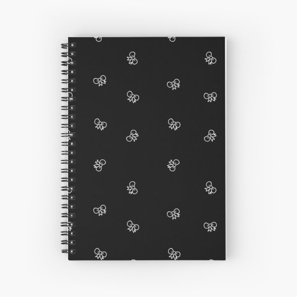 Ribbon Pattern Spiral Notebook