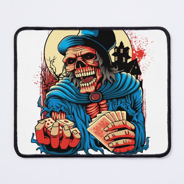 Item preview, Gambling Skeleton Horror  Poker Skull designed and sold by bijGagelmanAr.