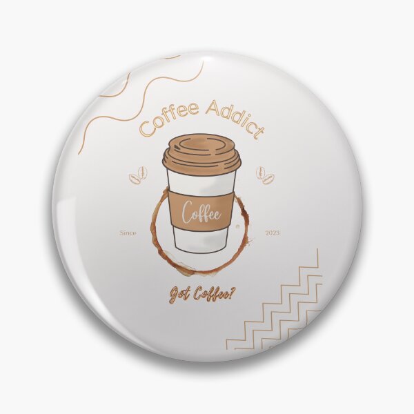 Item preview, Coffee Addict (Got Coffee? original artwork) designed and sold by Steph1TheArtist.