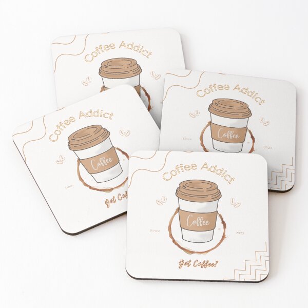 Item preview, Coffee Addict (Got Coffee? original artwork) designed and sold by Steph1TheArtist.
