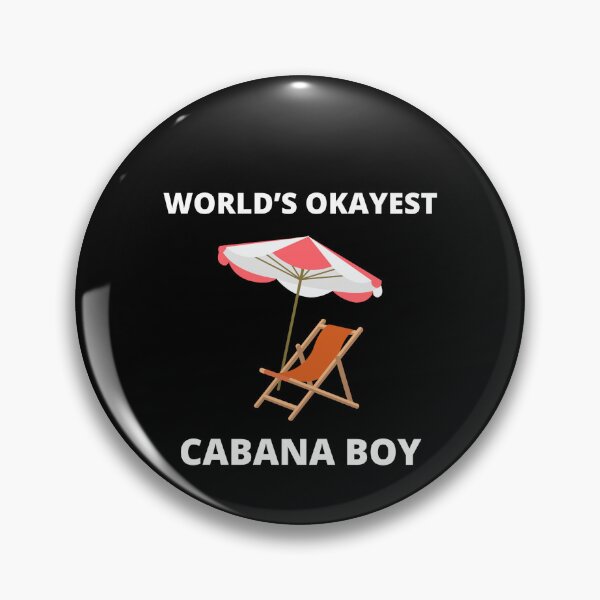 Item preview, Funny cabana boy beach poolside men women designed and sold by Jeangel97.