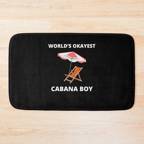 Item preview, Funny cabana boy beach poolside men women designed and sold by Jeangel97.