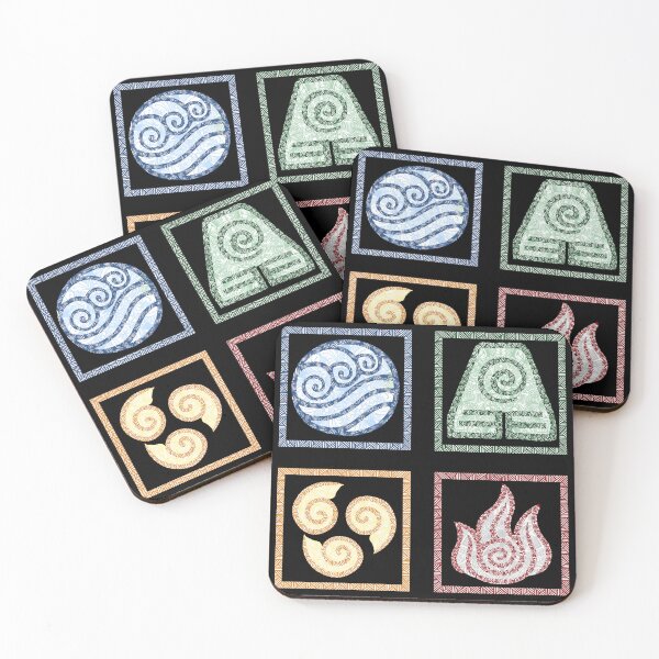 Item preview, ATLA Zentangle Element Symbols designed and sold by TheHermitCrab.