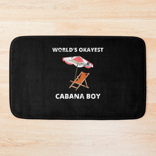 Item preview, Funny cabana boy beach poolside men women Retro Vintage designed and sold by Jeangel97.