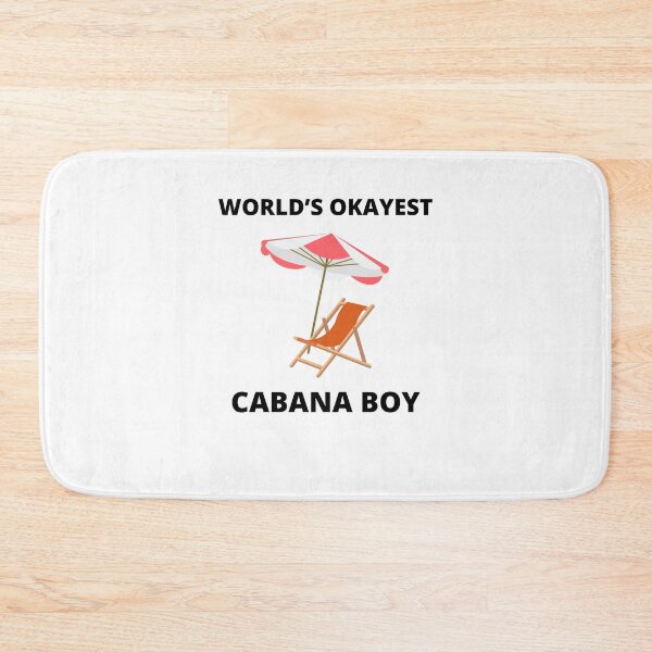 Item preview, Funny cabana boy beach poolside men women designed and sold by Jeangel97.