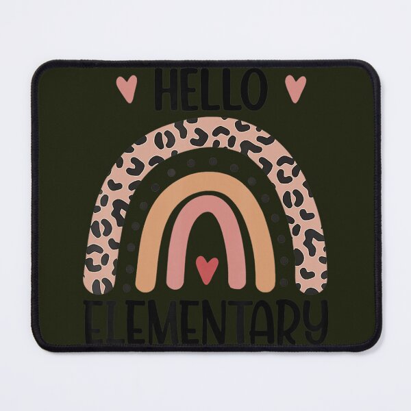 Item preview, Hello Ele tary Rainbow Teachers Kids Back To School Funny designed and sold by zmsviccukf2.