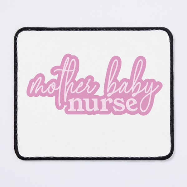 Item preview, Mother Baby Nurse - Pink designed and sold by Becca Miller.