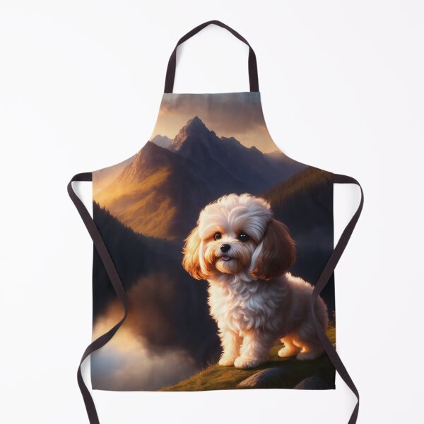 Item preview, Maltipoo in Fantasy World designed and sold by SereneMuses.