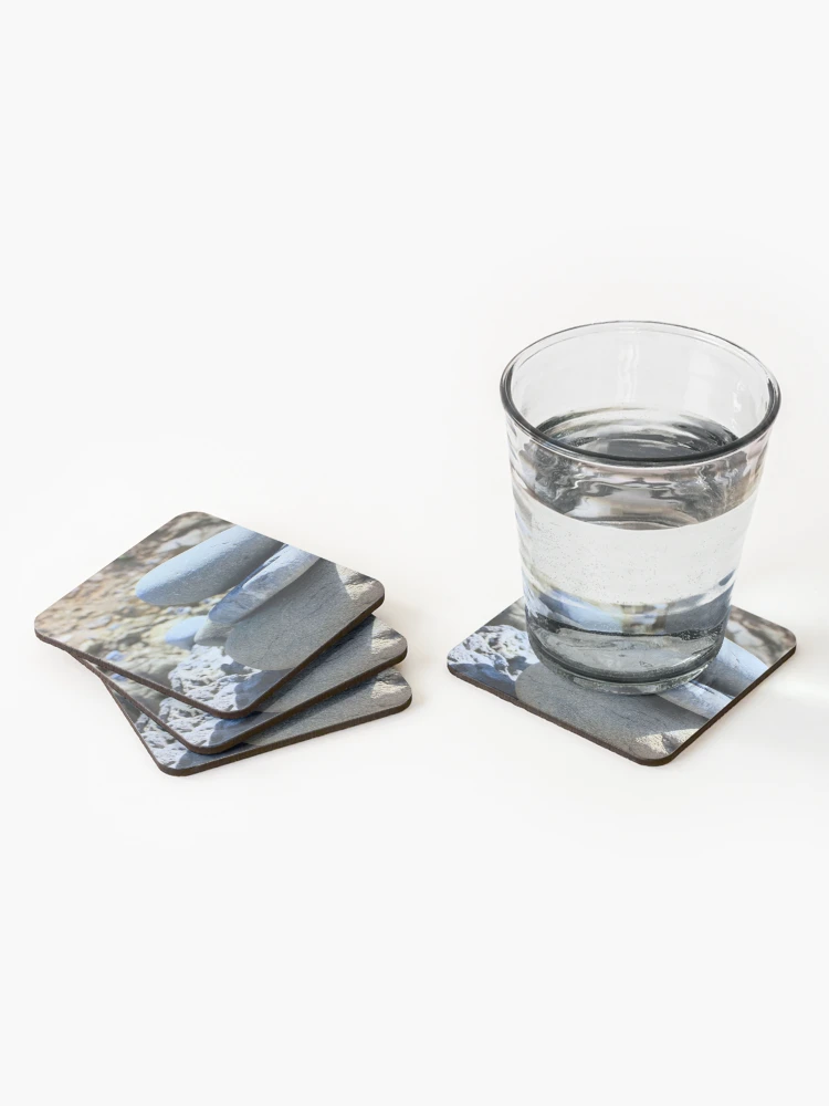 Thumbnail 2 of 5, Coasters (Set of 4), Stacked Rocks designed and sold by WStudio21.