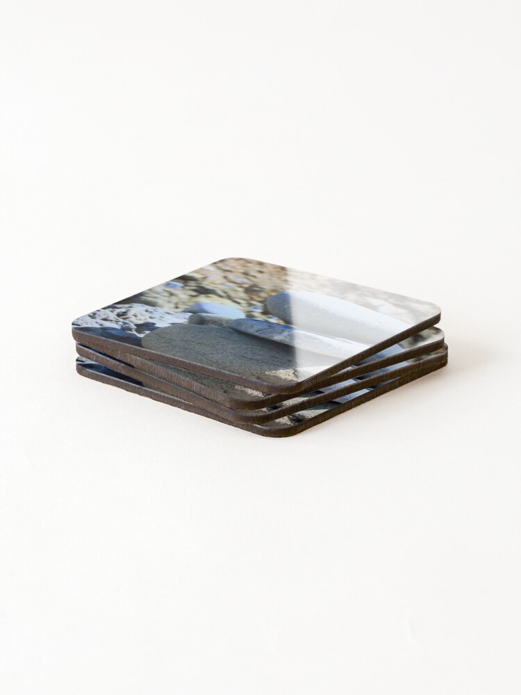 Thumbnail 4 of 5, Coasters (Set of 4), Stacked Rocks designed and sold by WStudio21.
