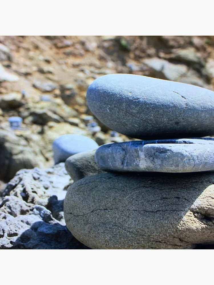 Thumbnail 4 of 4, Pillow, Stacked Rocks designed and sold by WStudio21.