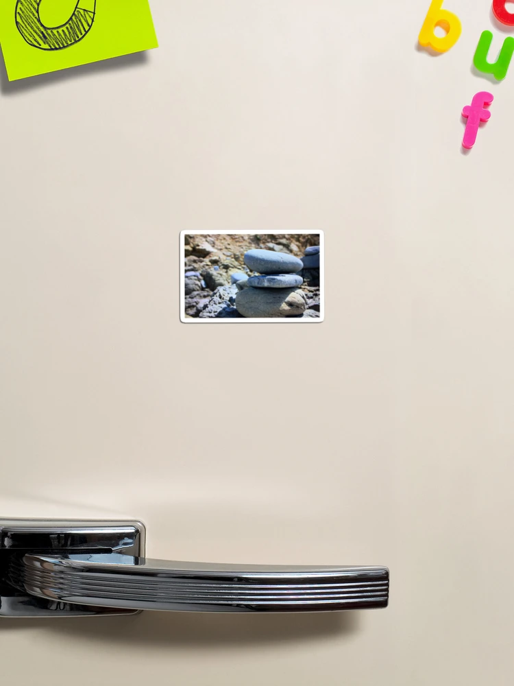 Thumbnail 1 of 3, Magnet, Stacked Rocks designed and sold by WStudio21.