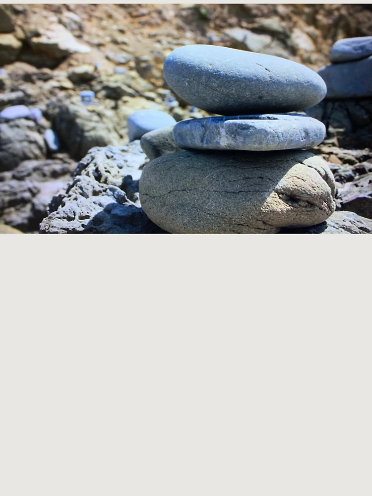 Thumbnail 6 of 6, Premium Oversized Hoodie, Stacked Rocks designed and sold by WStudio21.