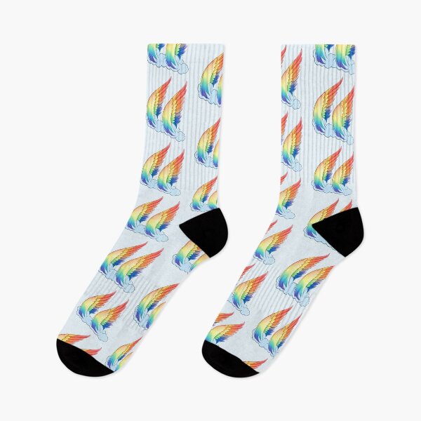 Item preview, Pride wings with rainbow color on cloud  designed and sold by LuisaYas.