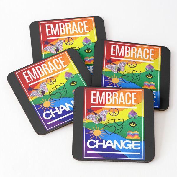 Item preview, Embrace The Change Inspirational Acceptance designed and sold by tamdevo1.