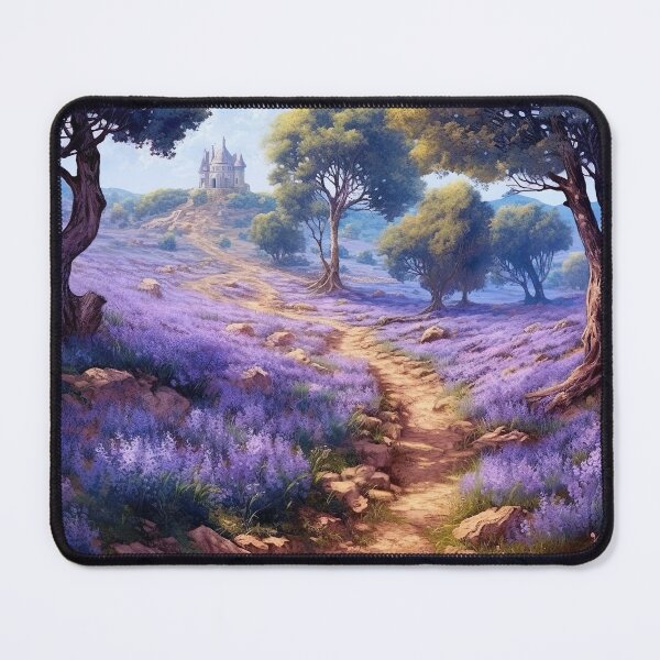 Item preview, Lavender Fields Landscape designed and sold by EVA4designs.