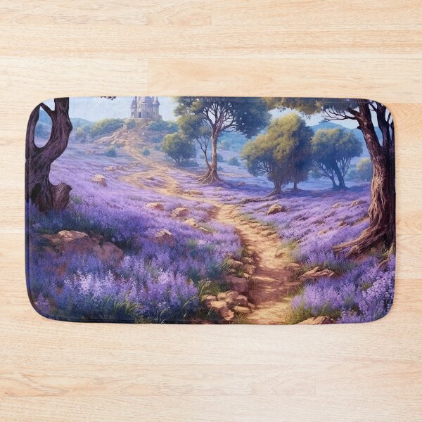 Item preview, Lavender Fields Landscape designed and sold by EVA4designs.