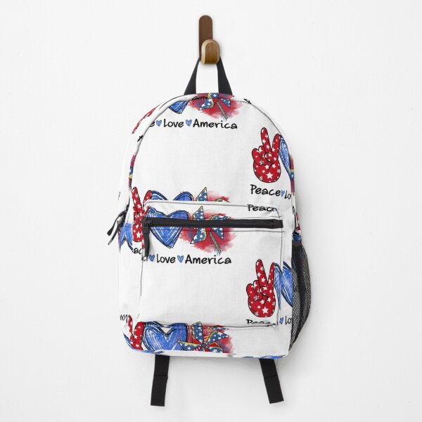 Item preview, Happy 4th of July Peace Love Americ designed and sold by JIArtistry.