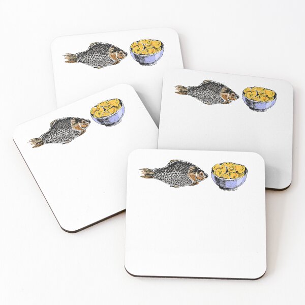 Item preview, Fish & Chips Gift Vintage Food designed and sold by SchwartzRimbas.